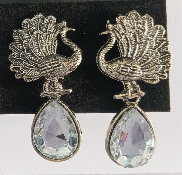 Fashion Jewelry – Antique peacock earring
