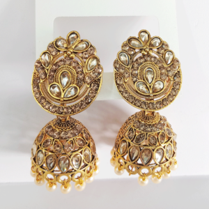 Fashion Jewelry – Golden Jimiki earring