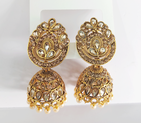 Fashion Jewelry – Golden Jimiki earring