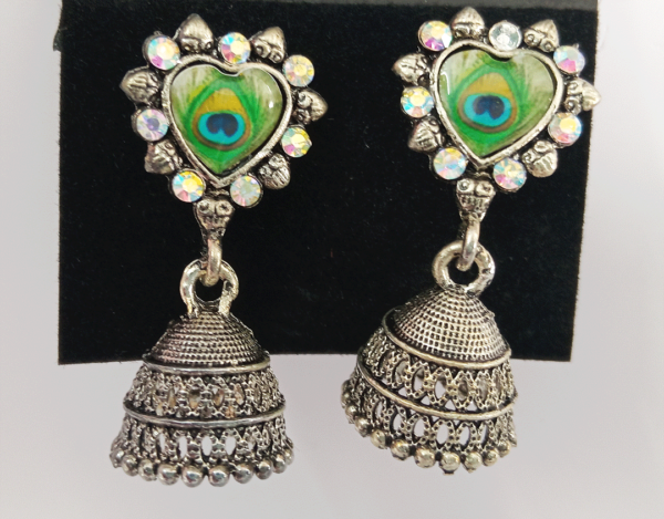 Fashion Jewelry - Antique peacock feather Jimiki